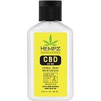 Hempz Travel Size Elemi & Pink Grapefruit Oil 80mg Cbd Herbal Body Moisturizer