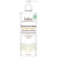 Babo Botanicals Sensitive Baby Fragrance Free Shampoo & Wash For Sensitive & Eczema-prone Skin, Ewg Verified
