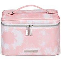 Tartan + Twine Pink Tie Dye Deluxe Train Case