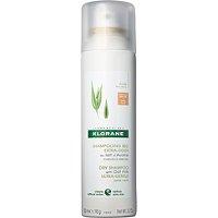 Klorane Ultra-gentle Dry Shampoo With Oat Milk For Dark Hair