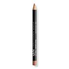 Nyx Professional Makeup Slim Lip Pencil Creamy Long-lasting Lip Liner - Soft Brown (light Tan Brown)