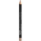 Nyx Professional Makeup Slim Lip Pencil Creamy Long-lasting Lip Liner - Nude Truffle