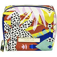 Tartan + Twine Jungle Fever Travel Bag Makeup Cube Tropical Print