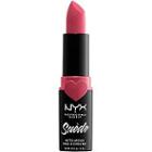 Nyx Professional Makeup Suede Matte Lipstick - Cannes (red Ashy Rouge)