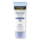 Neutrogena Ultra Sheer Dry-touch Sunscreen Lotion Broad Spectrum Spf 70