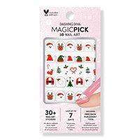 Dashing Diva Holly Jamboree Magic Pick Nail Art Stickers