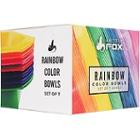 Arctic Fox Rainbow Color Bowls