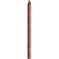 Nyx Professional Makeup Slide On Lip Pencil Waterproof Lip Liner - Beyond Nude (warm Brown)
