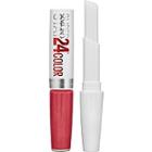 Maybelline Superstay 24 Color 2-step Liquid Lipstick - Continuous Coral