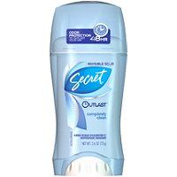 Secret Outlast Completely Clean Invisible Solid Deodorant