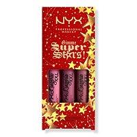 Nyx Professional Makeup Gimme Super Stars! Lip Lingerie Xxl Trio Matte Lip Kit - Nudes
