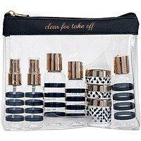 Miamica Travel Bottle Set In Rose Gold
