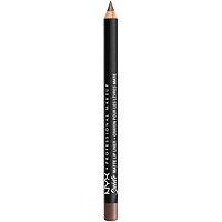 Nyx Professional Makeup Suede Matte Lip Liner - Brooklyn Thorn (deep Brown With Purple Undertones)