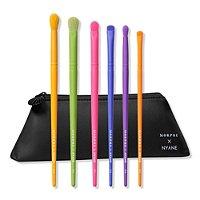 Morphe X Nyane Fierce Fairytale 6-piece Eye Brush Set + Bag