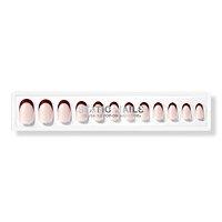 Static Nails Barcelona French Reusable Pop-on Manicure