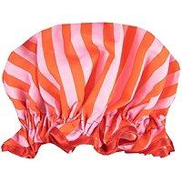 The Vintage Cosmetic Company Candy Stripe Shower Cap