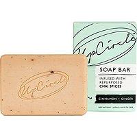 Upcircle Cinnamon + Ginger Chai Soap Bar For Face And Body