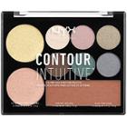Nyx Professional Makeup Contour Intuitive Eye And Face Sculpting Palette