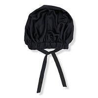 Kitsch Black Satin Sleep Bonnet
