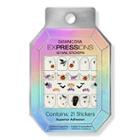 Dashing Diva Ghost Story Expressions Nail Art Stickers