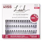Kiss Lash Couture Luxtensions 3d False Eyelash Extension Clusters Kit #02