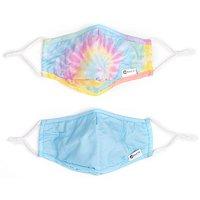 Miamica Blue Tie Dye Face Masks