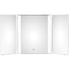 Conair Tri Panel 1x Led White Mirror