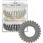 Kitsch Charcoal Hair Tie Bobble 4 Pc