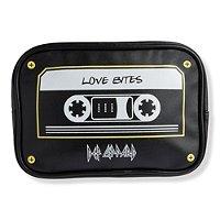 Rock And Roll Beauty Def Leppard Cassette Tape Cosmetic Bag