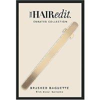 The Hair Edit Gold Slim Metallic Barrette