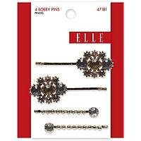 Elle Multicolor Stone Bobby Pins