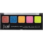 J.cat Beauty Sparkling Cream Eyeshadow Palette