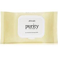 Philosophy Travel Size Purity Made Simple One-step Facial Cleansing Cloths