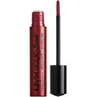 Nyx Professional Makeup Liquid Suede Metallic Cream Lipstick - Biker Babe (burgundy)
