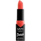 Nyx Professional Makeup Suede Matte Lipstick - Orange County (bright Orange)