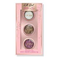 L.a. Girl Glitter On Top - 3 Piece Glitter Topper Set