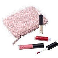Mac Fireworked Like A Charm Mini Pink Lipglass Kit