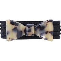 Scunci Tortoise Bow And Elastics 5 Count