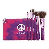 Rock And Roll Beauty Purple Haze 6pc Brush Set With Bag