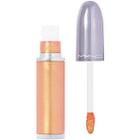 Mac Grand Illusion Glossy Liquid Lipcolour - Twinkle Twink (coral With Gold Pearl)
