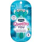 Schick Quattro You Exotic Sensitive Peace Of Mind Disposable Razor
