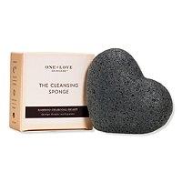 One Love Organics The Cleansing Sponge - Bamboo Charcoal Heat