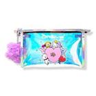 The Creme Shop Bt21 Makeup Pouch With Plush Star Keychain
