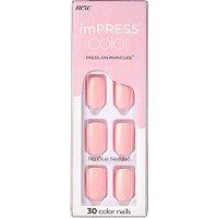 Kiss Pick Me Pink Impress Color Press-on Manicure