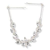 Scunci Elite Silver & Rhinestone Hair Wreath