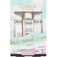 Delectable Triple Coconut Cream