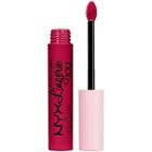 Nyx Professional Makeup Lip Lingerie Xxl Long-lasting Matte Liquid Lipstick - Stamina (blue Red)