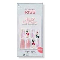 Kiss Jelly Cookie Jelly Fantasy Sculpted Fake Nails