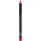 Nyx Professional Makeup Suede Matte Lip Liner - Clinger (hot Pink)