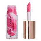 Makeup Revolution Lip Swirl Ceramide Gloss - Berry Pink (vibrant Pink Tint)